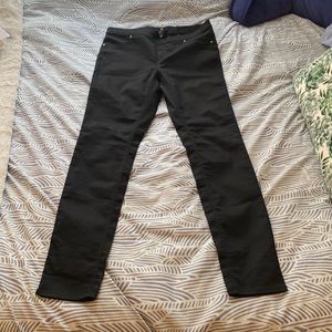 Black H&M pull on pants, size 12